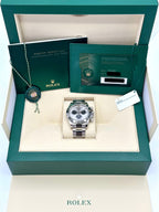 NEW 2025 Rolex Daytona 40mm 126509 White Gold Silver Ghost Dial