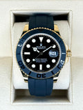 2024 Rolex Yacht-Master 42mm 226658 Gold Oysterflex Black Dial