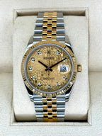 2019 Datejust 36mm 126233 Two-Tone Jubilee 10 Diamond Anniversary Dial