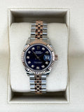 NEW 2025 Rolex Ladies Datejust 28mm 279171 Two-Tone Purple Diamond Dial