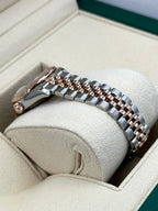 NEW 2025 Rolex Ladies Datejust 28mm 279171 Two-Tone Purple Diamond Dial