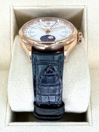 2020 Rolex Cellini Moonphase 39mm 50535 Rose Gold White Dial