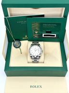 NEW 2024 Rolex Datejust 41mm 126334 Stainless Steel Oyster Silver Dial