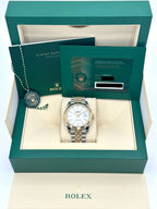 2022 Rolex Datejust 41mm 126333 Two-Tone Jubilee White Dial
