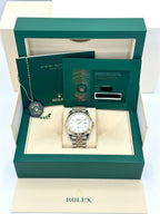 2022 Rolex Datejust 41mm 126333 Two-Tone Jubilee White Dial