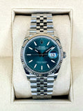2024 Rolex Datejust 36mm 126234 Stainless Steel Jubilee Green Dial