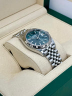 2024 Rolex Datejust 36mm 126234 Stainless Steel Jubilee Green Dial