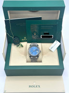 2023 Rolex Datejust 41mm 126334 Jubilee Blue Roman Numeral Dial