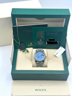 2023 Rolex Datejust 41mm 126334 Jubilee Blue Roman Numeral Dial