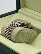 2010 Rolex Datejust 36mm 116231 Two-Tone Rose Gold Pink Diamond Dial
