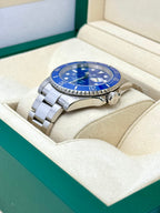 2017 Rolex Submariner "Smurf" 40mm 116619LB White Gold Blue Dial