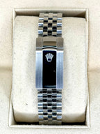 2020 Rolex Datejust 41mm 126334 Stainless Steel Jubilee Black Diamond Dial