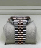 2010 Rolex Datejust 36mm 116231 Two-Tone Rose Gold Pink Diamond Dial