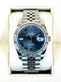 NEW 2023 Rolex Datejust 41mm 126334 Stainless Steel Jubilee Wimbledon Dial