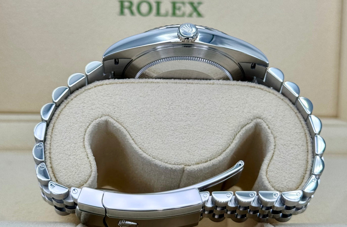 NEW 2023 Rolex Datejust 41mm 126334 Stainless Steel Jubilee Wimbledon Dial