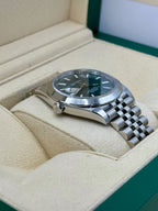 NEW 2024 Rolex Datejust 41mm 126300 Jubilee Green Motif Dial
