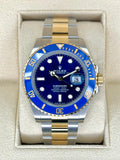 NEW 2024 Rolex Submariner "Bluesy" 41mm 126613LB Two-Tone Blue Dial