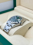 NEW 2025 Rolex Datejust 36mm 126200 Oyster Mint Green Dial