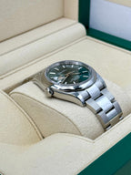 NEW 2025 Rolex Datejust 36mm 126200 Oyster Mint Green Dial