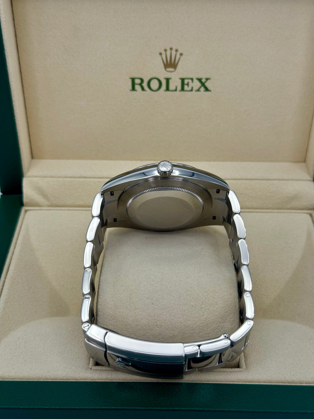 2018 Rolex Datejust 41mm 126300 Stainless Steel Oyster Silver Dial