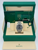 2021 Rolex Datejust 41mm 126334 Stainless Steel Jubilee Rhodium Dial