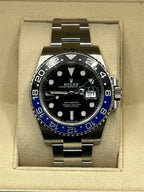 New 2023 Rolex GMT-Master II "Batman" 40mm 126710BLNR Oyster