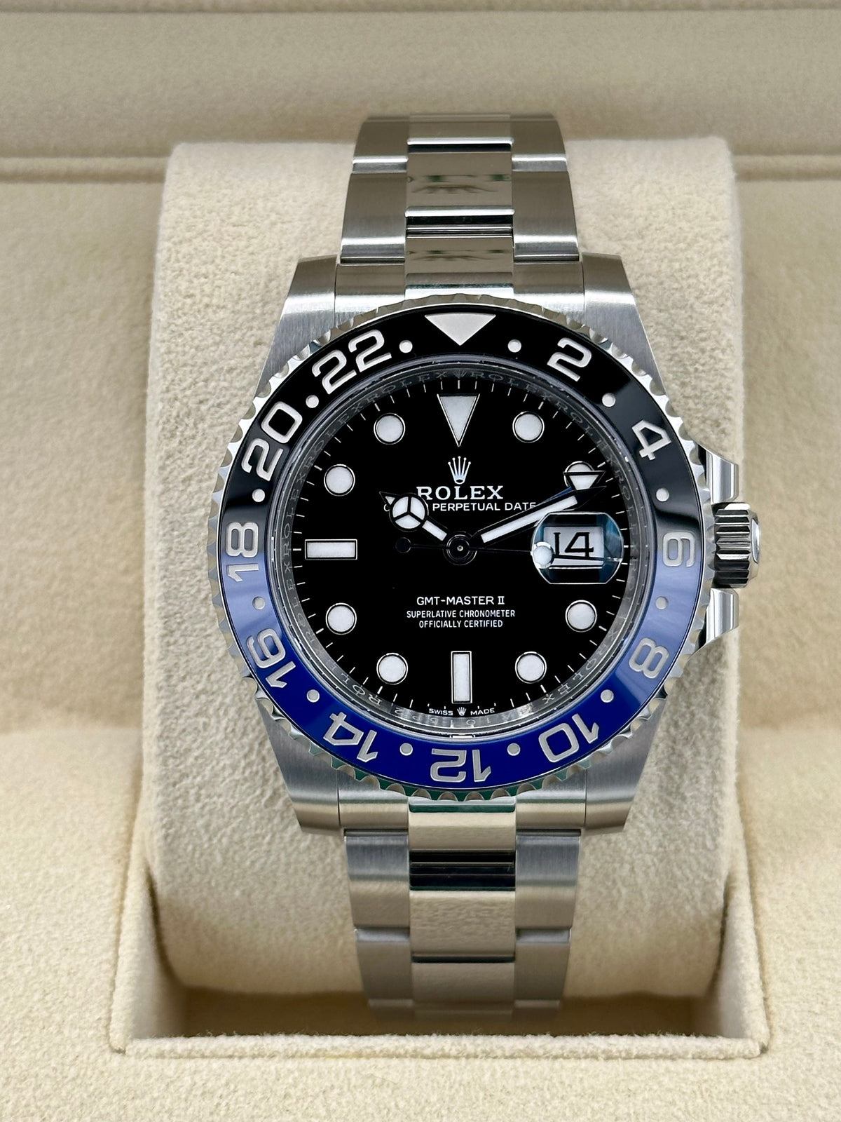 2023 Rolex GMT-Master II "Batman" 40mm 126710BLNR Oyster