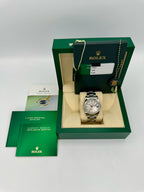 2016 Rolex Datejust 36mm 116200 Stainless Steel Oyster Silver Dial