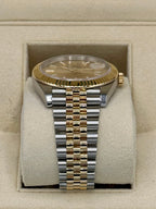 2021 Rolex Datejust 41mm 126333 Two-Tone Jubilee Champagne Stick Dial