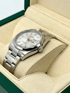 2016 Rolex Datejust 36mm 116200 Stainless Steel Oyster Silver Dial