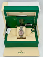 NEW 2025 Rolex Datejust 31mm 278274 Stainless Steel Jubilee Pink Dial
