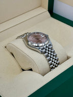 NEW 2025 Rolex Datejust 31mm 278274 Stainless Steel Jubilee Pink Dial