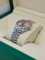 NEW 2025 Rolex Datejust 31mm 278274 Stainless Steel Jubilee Pink Dial