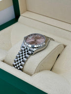 NEW 2025 Rolex Datejust 31mm 278274 Stainless Steel Jubilee Pink Dial