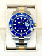 Rolex Submariner “Bluesy” 40mm 116613LB Two-Tone Flat Blue Dial