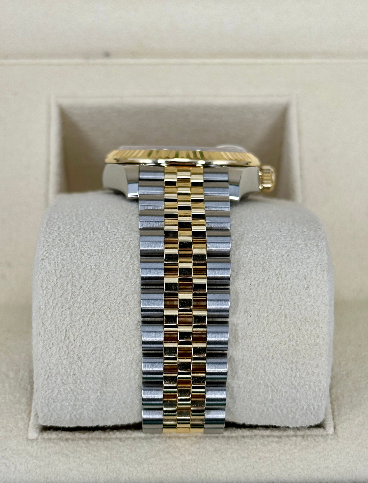 2023 Roles Datejust 31mm Two-Tone Jubilee Mother of Pearl Diamond Dial