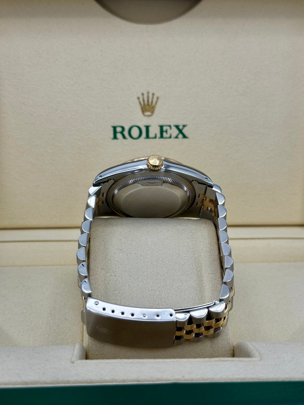 1992 Rolex Datejust 36mm 16233 Two-Tone 10 Diamond Anniversary Dial