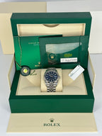 2022 Rolex Datejust 36mm 126234 Jubilee Blue Dial