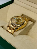2019 Rolex Sky-Dweller 42mm 326938 Yellow Gold Oyster Champagne Dial