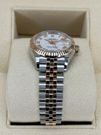 NEW 2023 Rolex Datejust 28mm 279171 TwoTone Jubilee Roman Numeral Dial