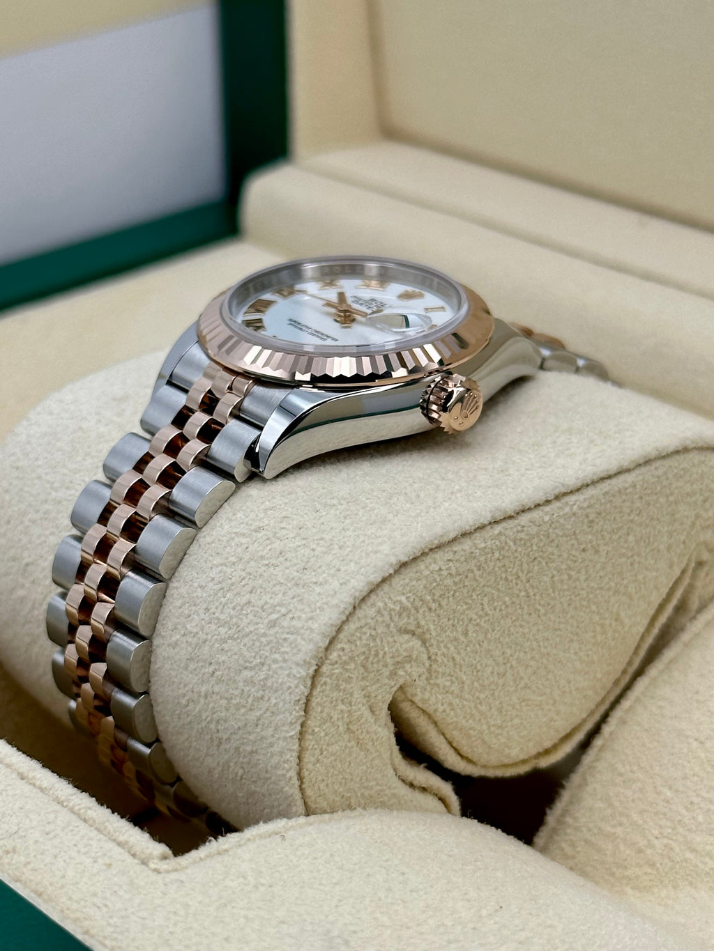 NEW 2023 Rolex Datejust 28mm 279171 TwoTone Jubilee Roman Numeral Dial