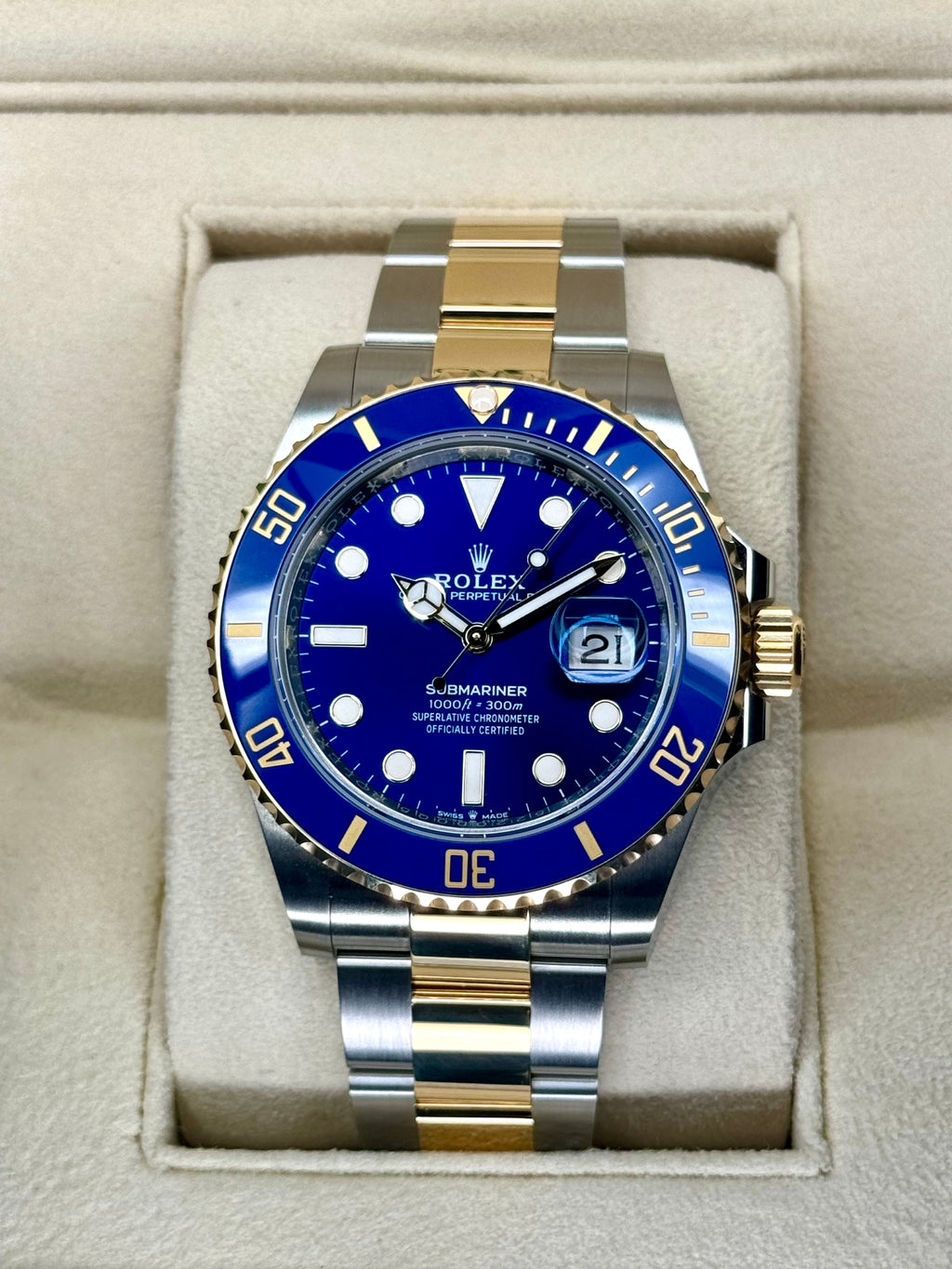 NEW 2023 Rolex Submariner "Bluesy" 41mm 126613LB Blue Dial