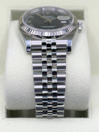 2012 Datejust 36mm 116234 Jubilee Blue Roman Numeral Dial