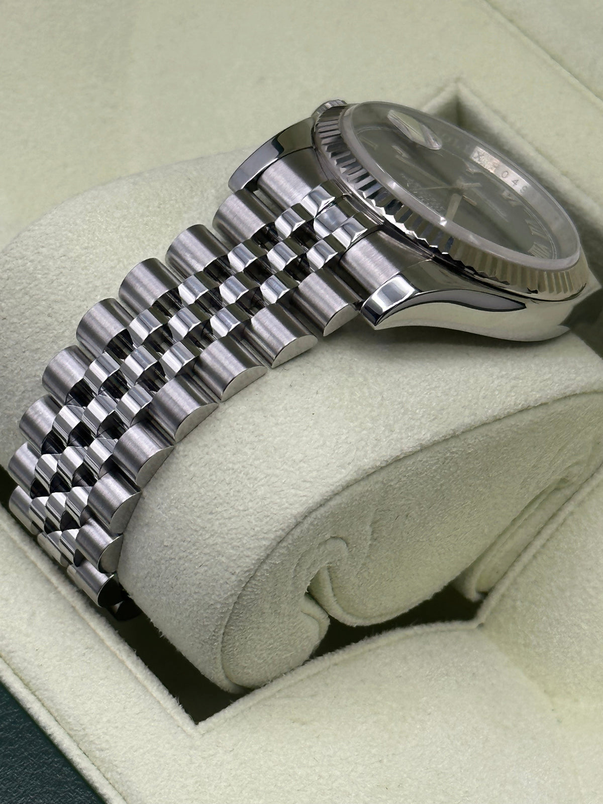 2012 Datejust 36mm 116234 Jubilee Blue Roman Numeral Dial
