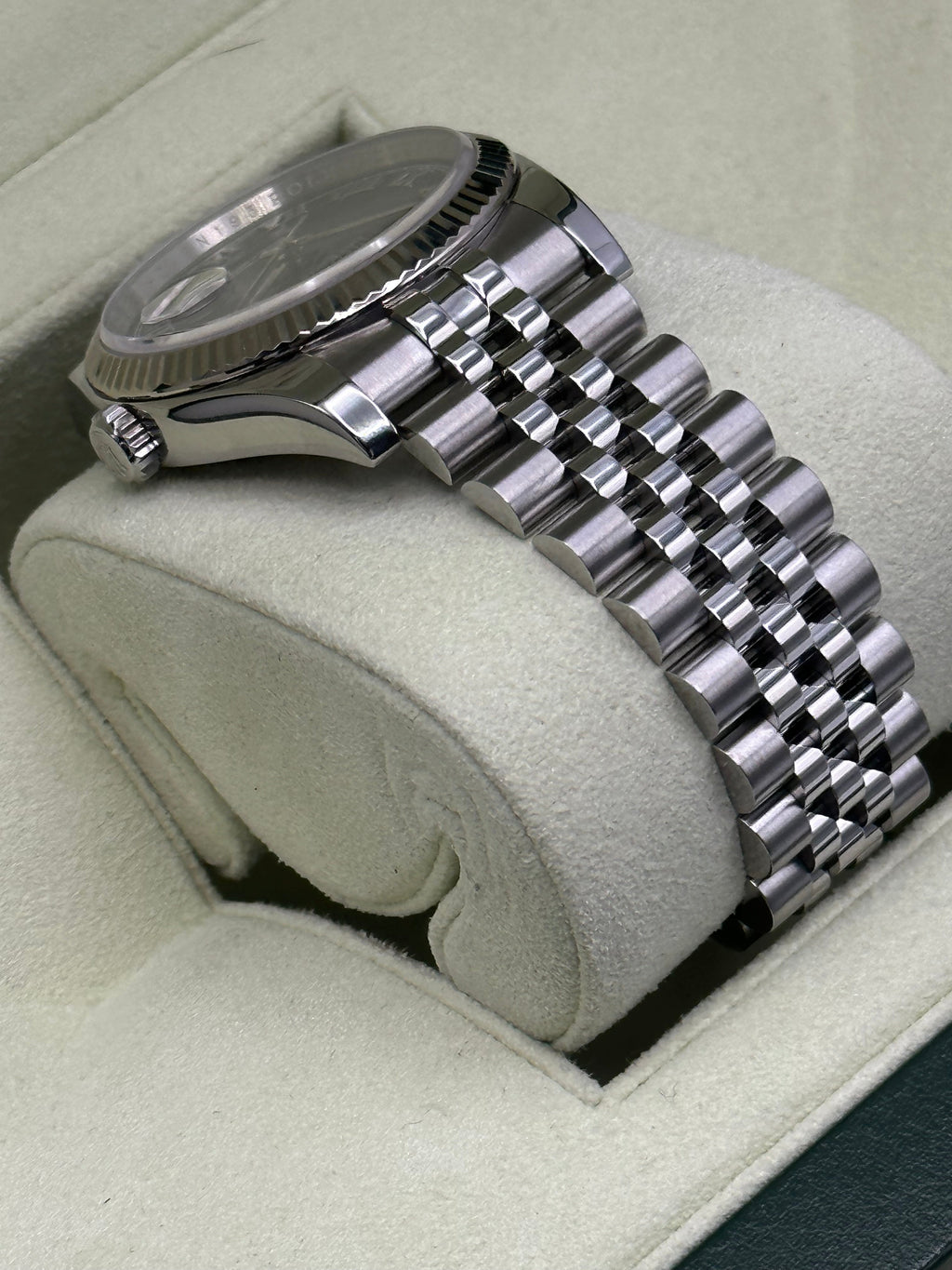 2012 Datejust 36mm 116234 Jubilee Blue Roman Numeral Dial