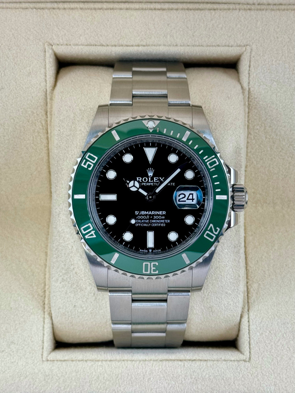 2022 Rolex Submariner “Starbucks” 41mm Black Dial 126610LV