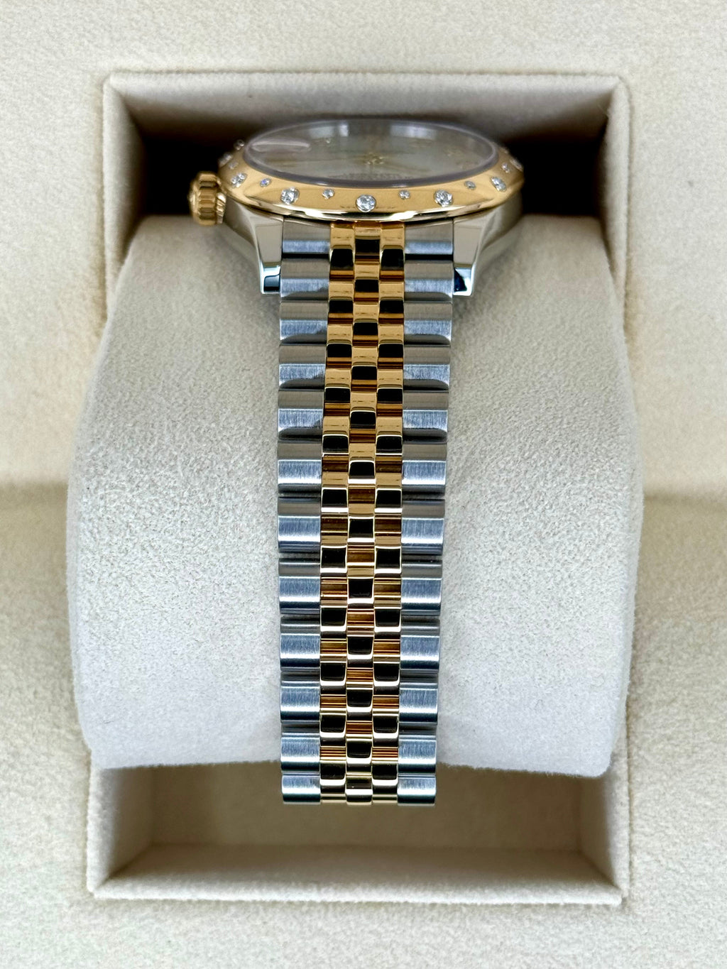 2021 Rolex Datejust 31mm 278343RBR Two-Tone Jubilee MOP Diamond Dial
