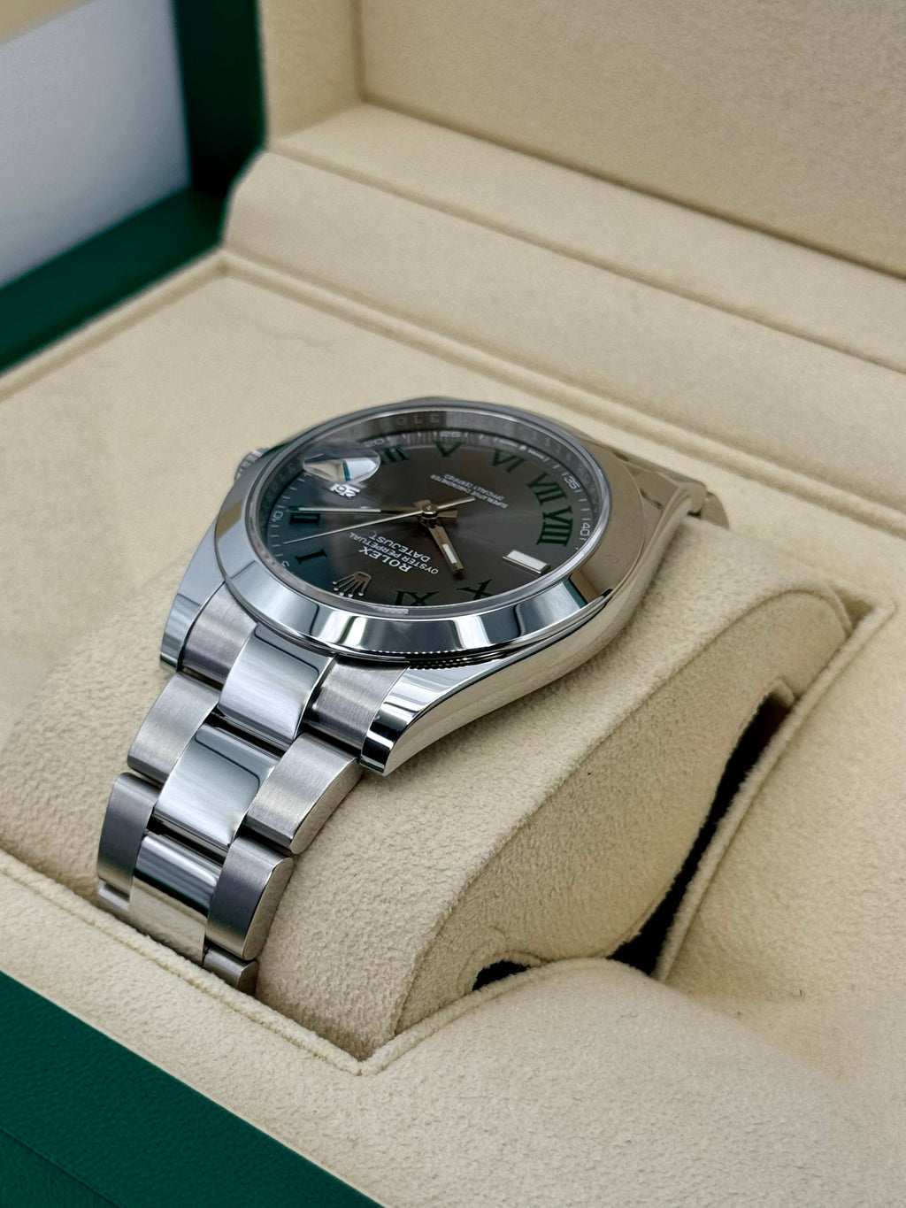 NEW 2025 Rolex Datejust 41mm 126300 Wimbledon Dial Oyster
