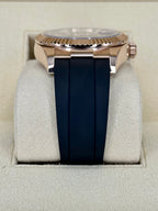 2022 Rolex Sky-Dweller 42mm 326235 Rose Gold Oysterflex Chocolate Dial