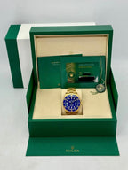 NEW 2026 Rolex Deepsea 44mm 136668LB 18K Yellow Gold Blue Dial